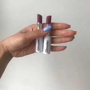 Glossier lipsticks